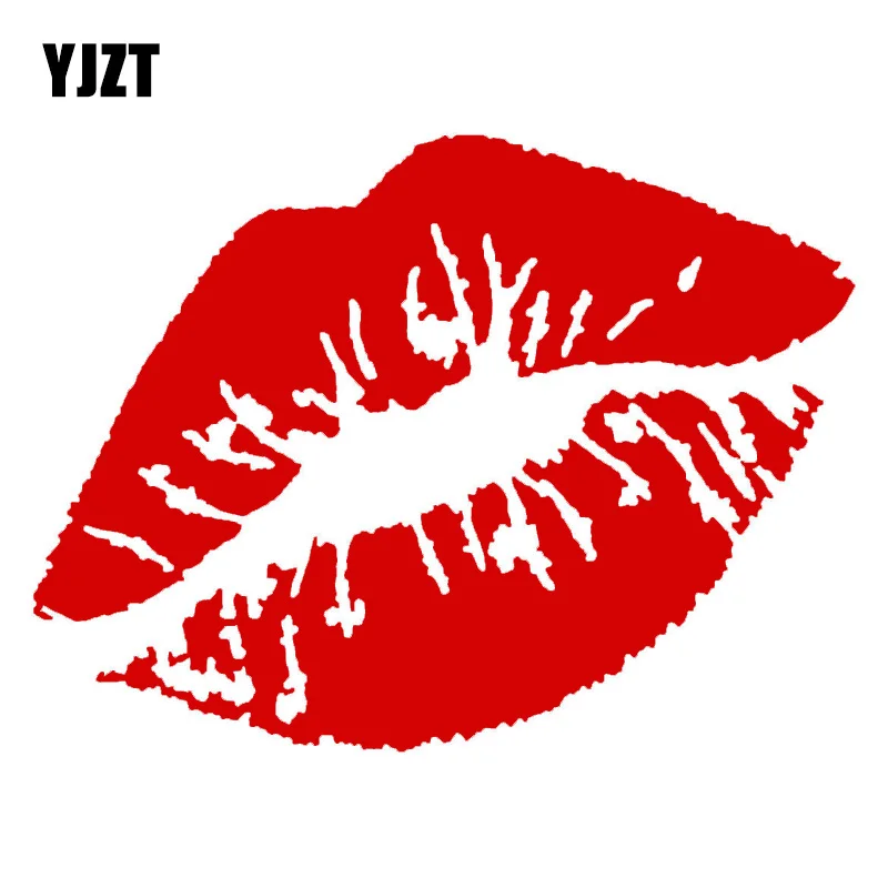 10*7,5 см, виниловые наклейки для автомобиля с надписью Kiss marks, декоративные наклейки на окна, аксессуары для мотоциклов, C4-0933