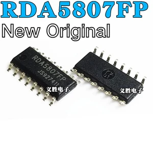 New Original RDA5807FP FM Stereo Radio Chip Radio IC Patch SOP16