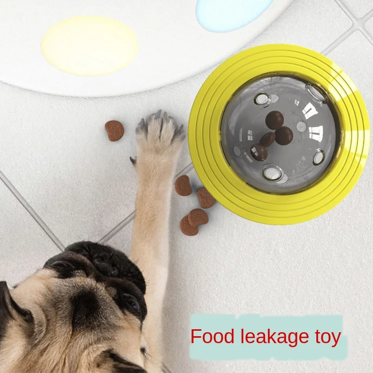 Интерактивные игрушки для кошек и собак летающая тарелка тумблер мяч еды