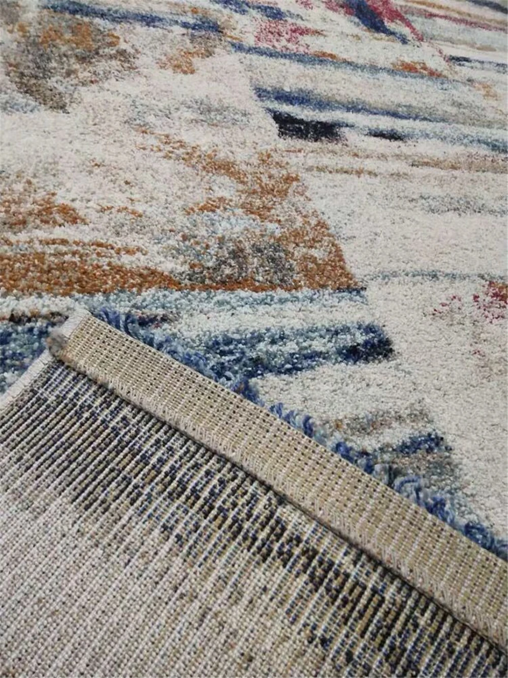 Современный минималистичный толстый ковер в скандинавском стиле Цвет по