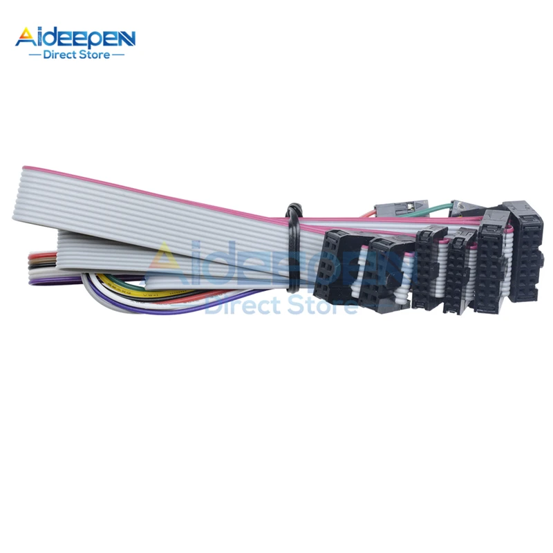 1 комплект кабелей XILINX для платформы USB FPGA CPLD JTAG SPI загрузка программист с кабелем