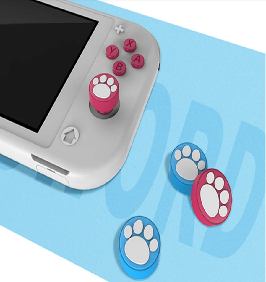 Колпачки для джойстика Nintendo Switch Joy-Con Thum аналоговые силиконовые колпачки NintendoSwitch