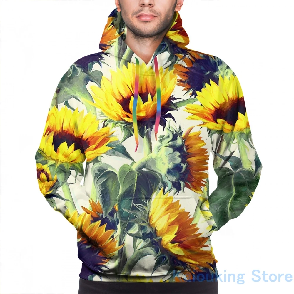 Женская Повседневная Толстовка с капюшоном и принтом