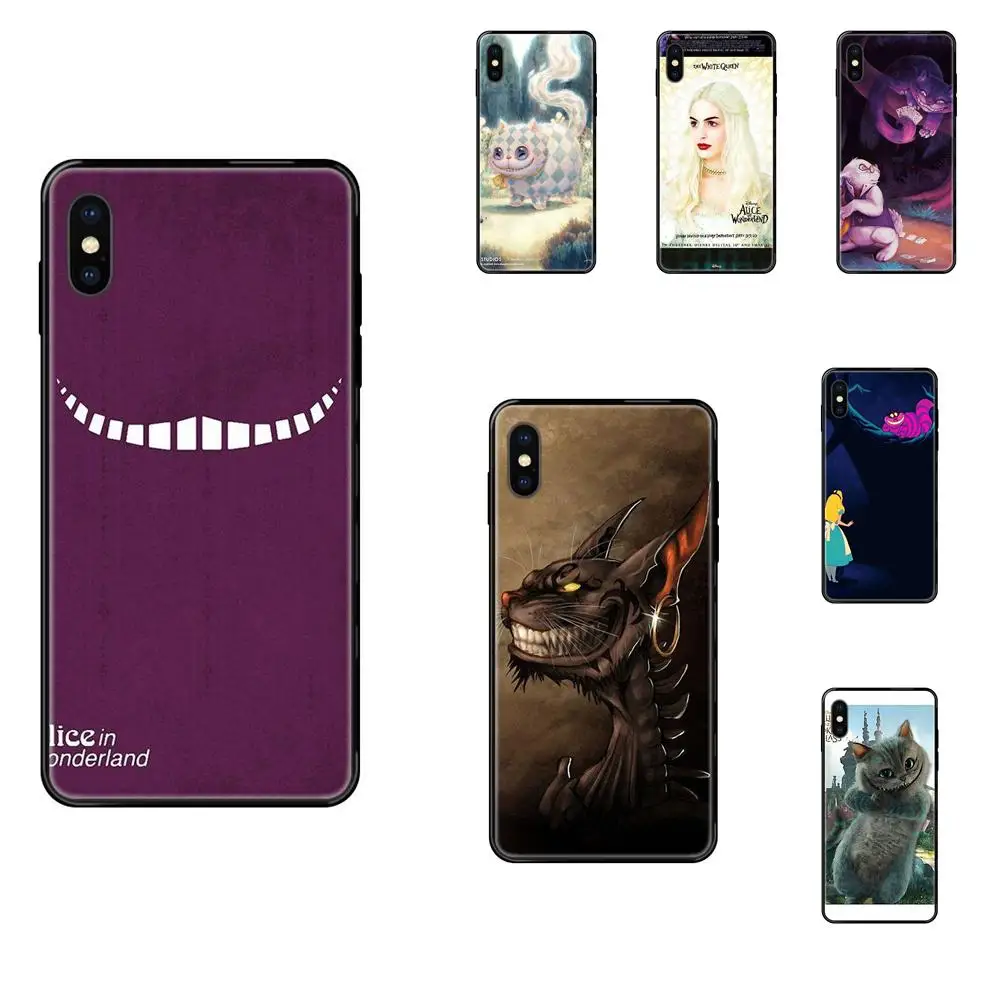 Мультфильм Алиса Чеширский Кот ТПУ горячие продажи для Samsung Galaxy Note 4 8 9 10 20 Plus Pro Ultra