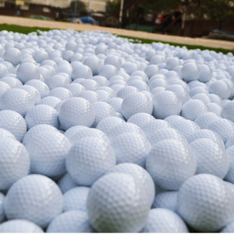 

Белый мяч для гольфа для спорта на открытом воздухе, мячи для тренировок в помещении и на открытом воздухе, мячи для тренировок, аксессуары д...