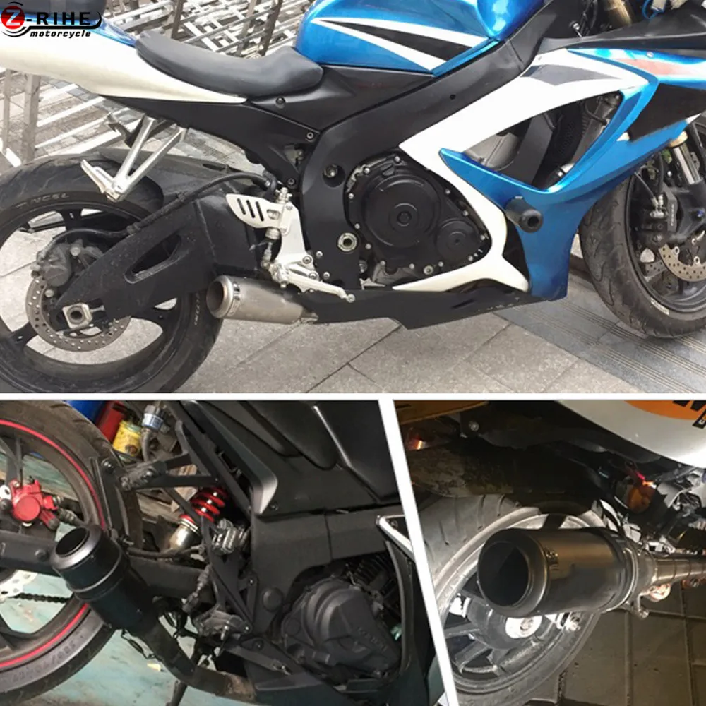 Аксессуары для мотоциклов выхлопные трубы мотоцикла глушитель kawasaki z800 z750 versys 600