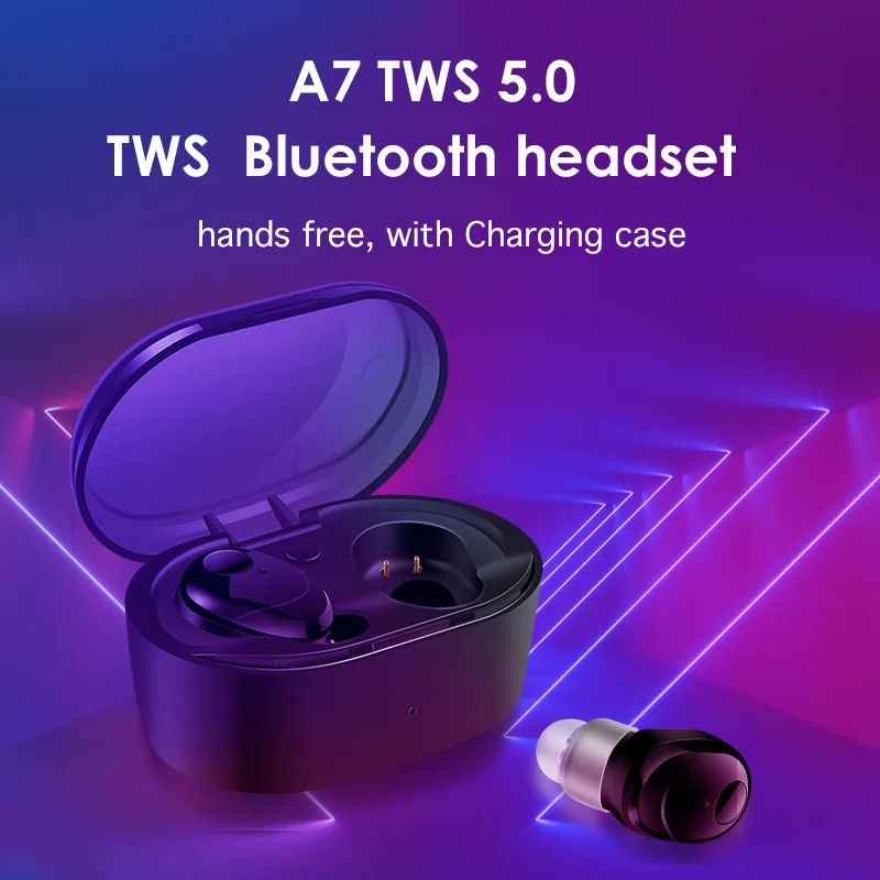 Беспроводные наушники с шумоподавлением игровая гарнитура TWS стерео микрофоном