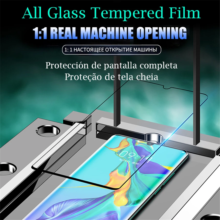 

Tempered Glass For Huawei P30 P20 P40 Pro Plus Lite Screen Protector P Mate 20 30 40 Smart Z Y6 Full Cover Mate30 21D 3Pcs Film