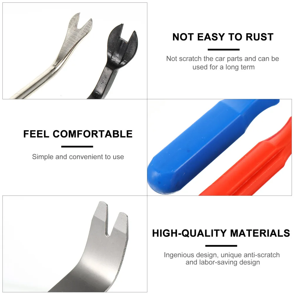 

4pcs Auto Trim Removal Tool Set Car Audio Disassembling Tool Kit Accessory