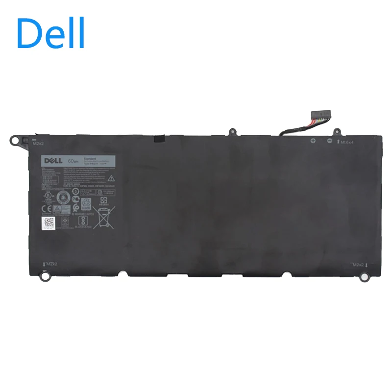Оригинальный Новый Сменный аккумулятор для ноутбука dell XPS 13 9360 серии RNP72 TP1GT PW23Y 7 6