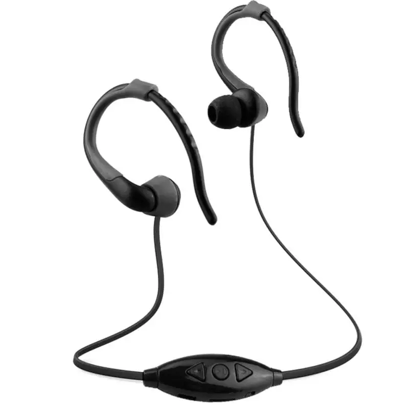 Mp3-плеер с USB шейным креплением для спорта, бега, MP3 наушники, поддержка 16 ГБ, Micro SD, TF карта
