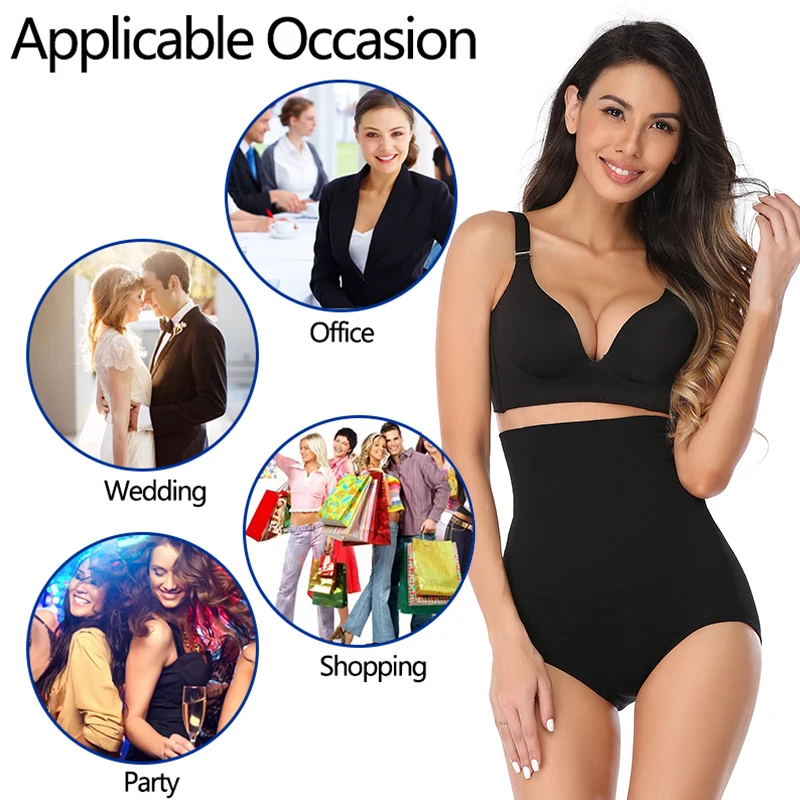 Женское нижнее белье с высокой талией бесшовное | Женская одежда