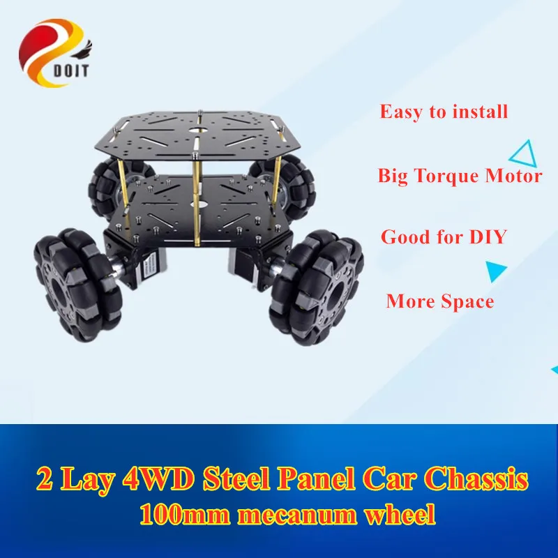 2-х слойное полноприводное 100 мм Универсальное колесо всенаправленное мобильное