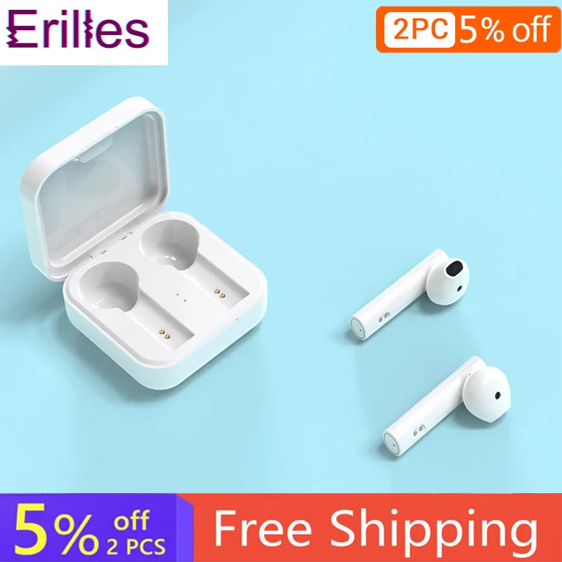 Оригинальные наушники air6 TWS беспроводные с Bluetooth PK Air 2 SE Airdots mi PRO вкладыши