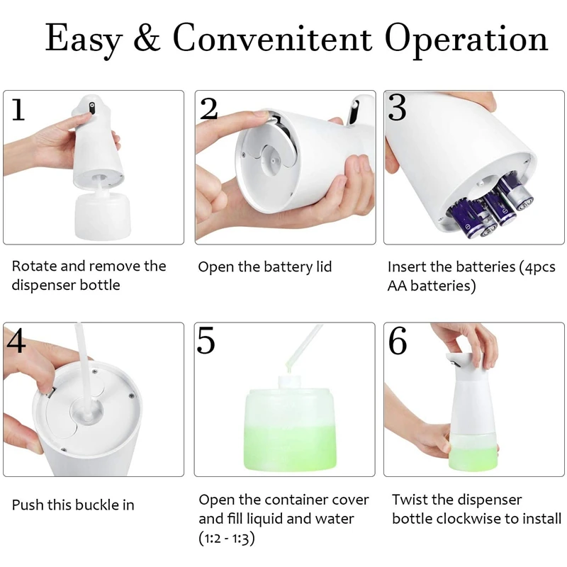 Автоматический мотор ручной диспенсер Pressless многоразового хэндс-фри пенного