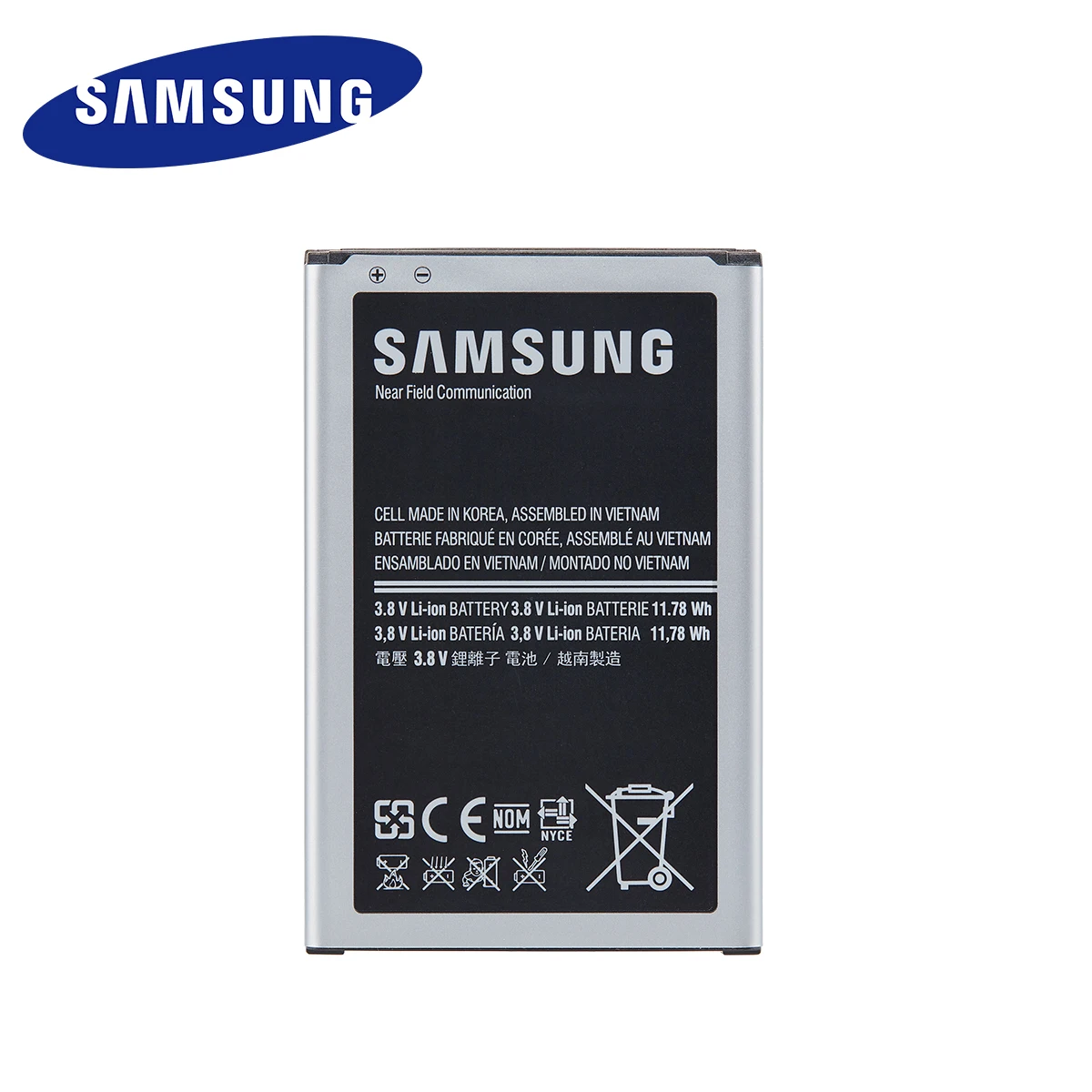 SAMSUNG Orginal EB-BN750BBC EB-BN750BBE 3100mAh Battery For Samsung Galaxy Note 3 Neo N750 N7505 N7502 N7500Q N7506V N7508V E510