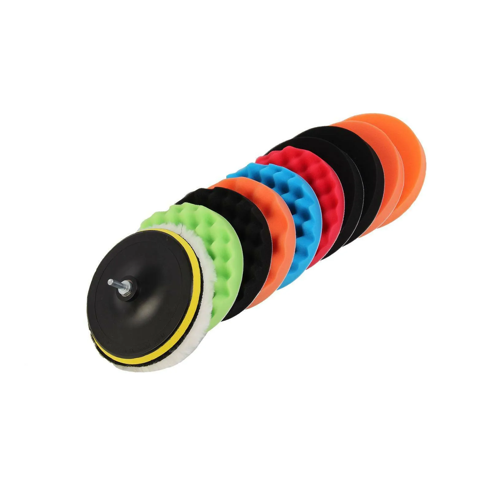 

Buffer Polishing Pad Buffing Car Nice Polisher Roundness Set Sponge Useful Waxing