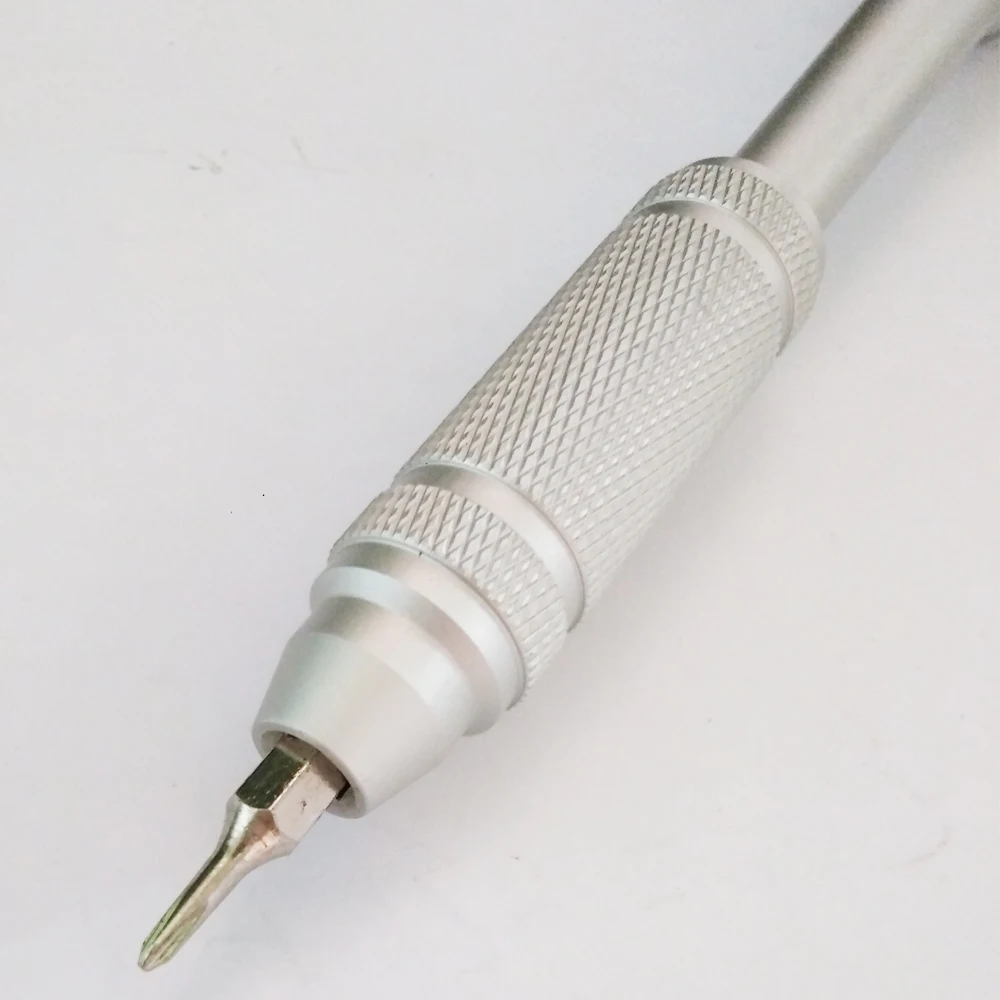 Прецизионная отвертка 4 мм ручка из алюминиевого сплава миниатюрная Магнитная