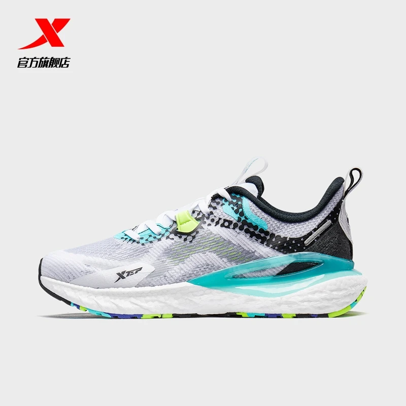 XTEP Power nest running shoes summer and autumn 2021 mesh breathable running shoes shock-absorbing sneakers