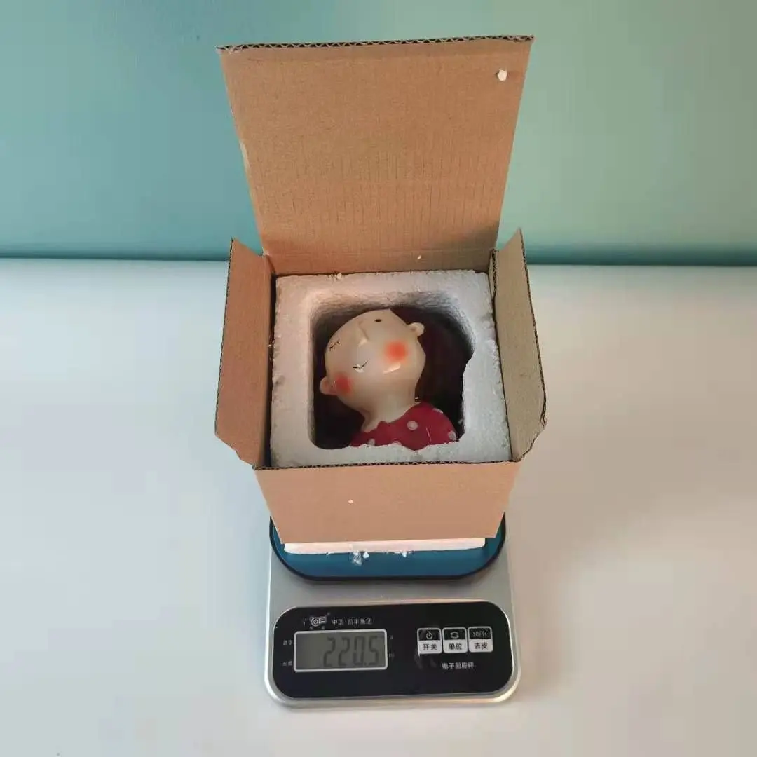 Милые девушки резьба цветочный горшок мультфильм сочные ящик для комнатных