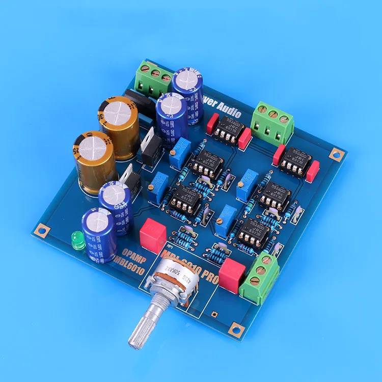 HIFI SYC-M7 NE5534 предусилитель Diy Kit база на MBL6010D предусилитель