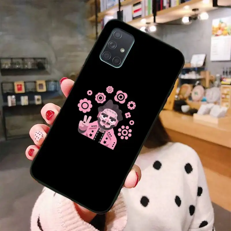 Чехол для телефона Post Malone Samsung Galaxy A21S A01 A11 A31 A81 A10 A20E A30 A40 A50 A70 A80 A71 A51 | Мобильные