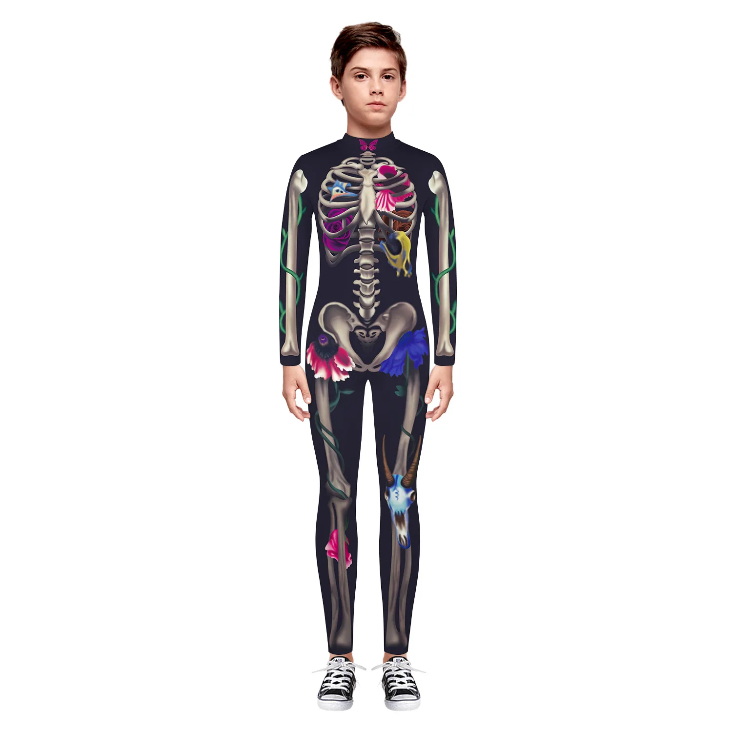 

Kids Clothes Christmas 3d Skull Funny Jumpsuit Halloween Cosplay Party Jumpsuit Kids Clothes Leggings Girl Boy Pants