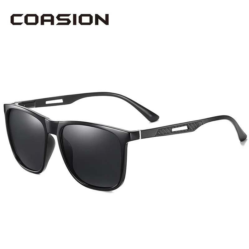 Солнцезащитные очки с квадратными поляризационными стеклами CA1506|Мужские