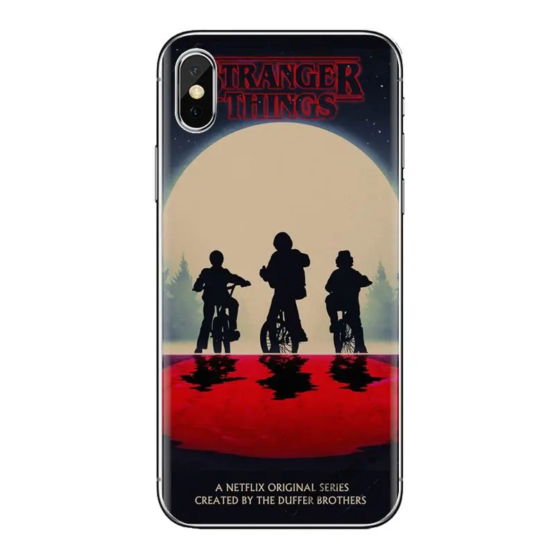 For Huawei G7 G8 P7 P8 P9 Lite Honor 4C 5X 5C 6X Mate 7 8 9 Y3 Y5 Y6 II 2 Pro 2017 TPU Cases should i stay or go Stranger Things |