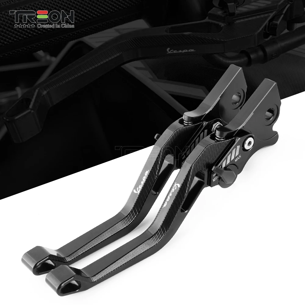 

For Piaggio Vespa GTS 300 250 125 S125 S150 Grantuiismo 125 200 Motorcycles CNC Brake Clutch Levers Scooter accessories