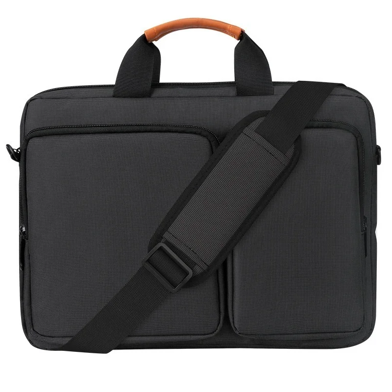 

13.3-15.6 Multifuntional Business Computer Laptop Case, Unisex Spacious Laptop Sleeve Shoulder Messenger Bag for Men