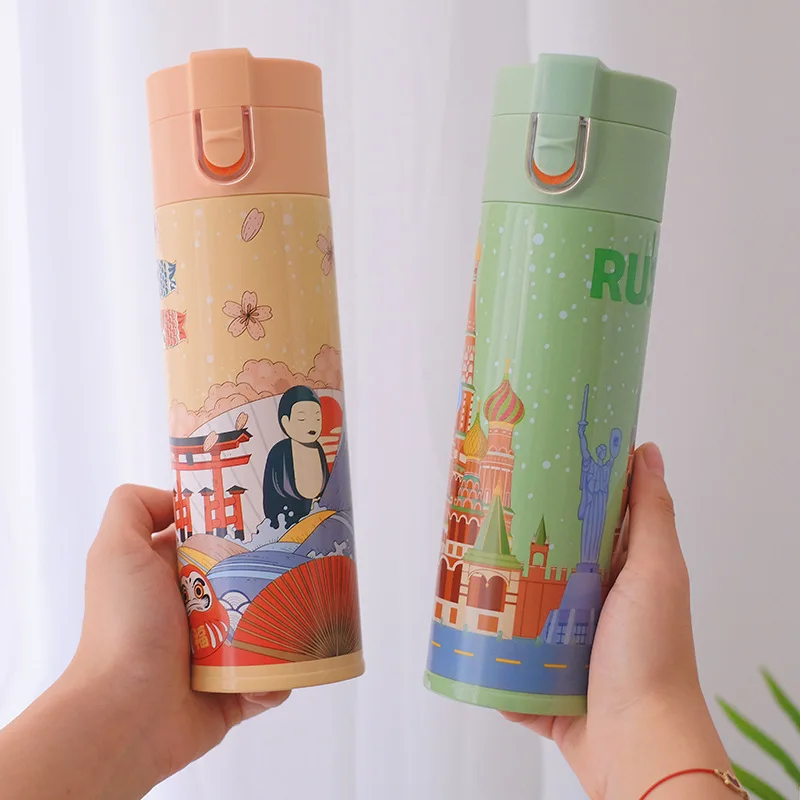 HOWTELEE мультяшная 304 крышка из нержавеющей стали Вакуумная чашка автомобильная