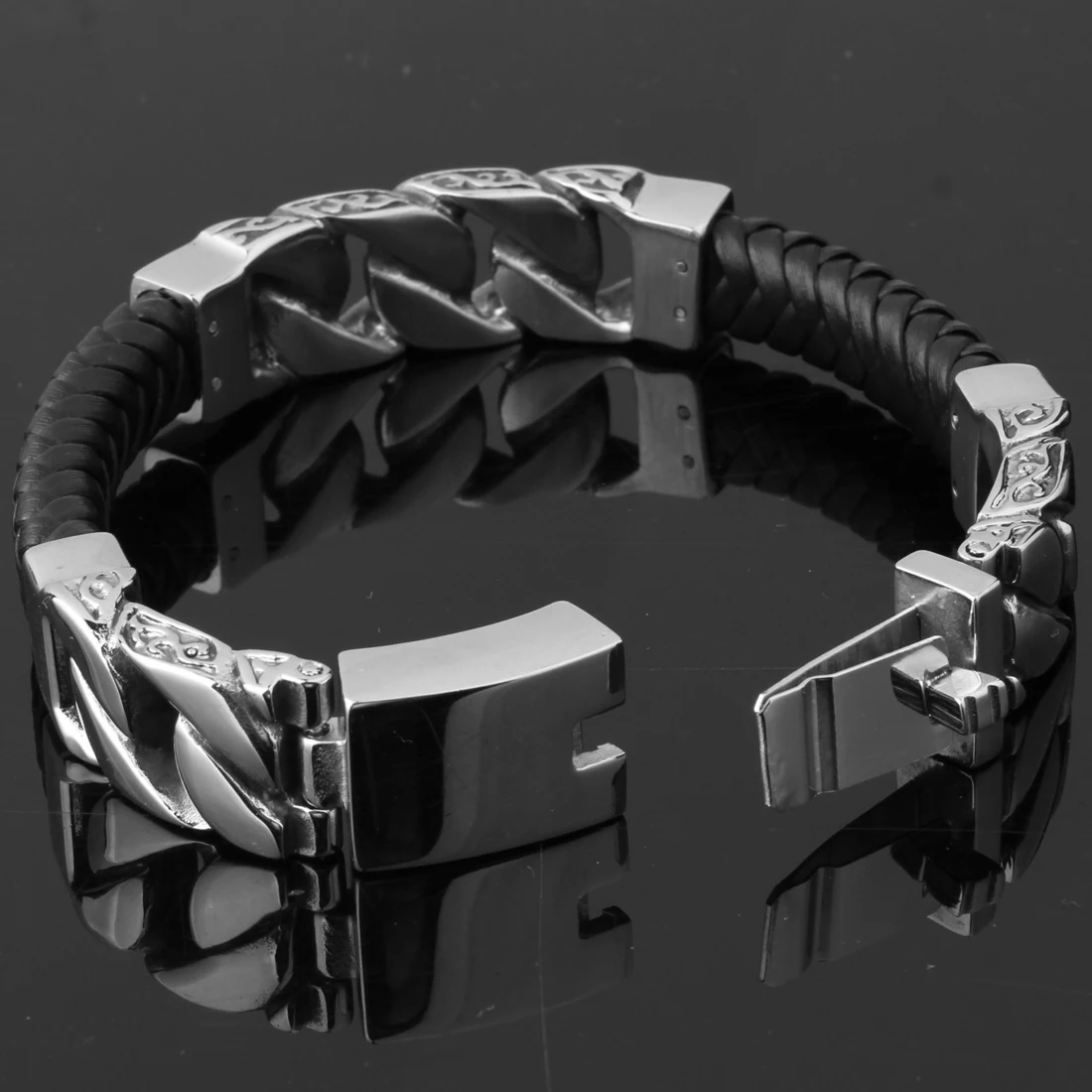 Уникальный дизайн в стиле панк специальная цепочка с узором аксессуары из