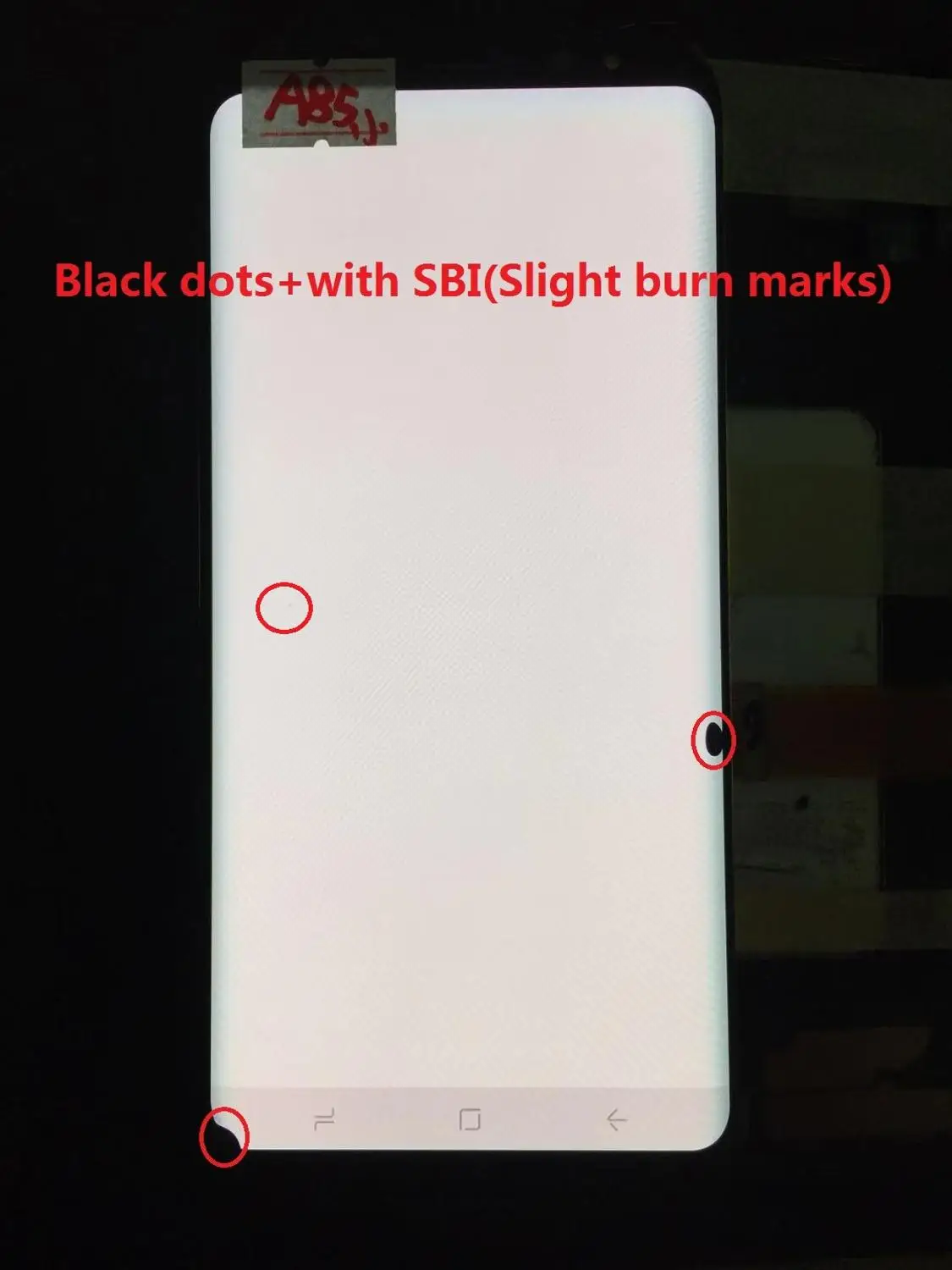 NO.A85 with SBI AMOLED lcd для SAMSUNG Galaxy display S8+ Plus G955 G955F сенсорный экран дигитайзер - Цвет: NO.A85 with SBI