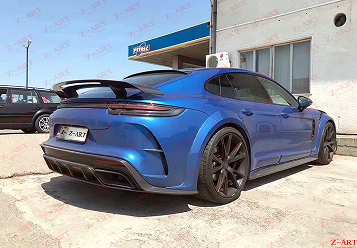 Z-ART для Porsche Panamera M широкий обвес комплект дооснащения обвеса для Porsche 971 тюнинг обвес аэродинамический обвес