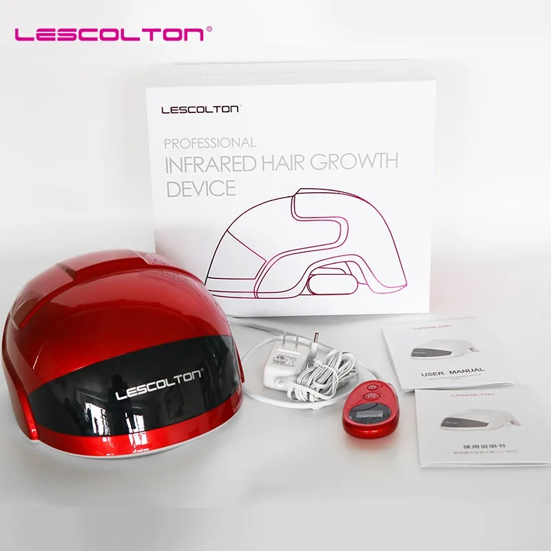 

Lescolton Hair Growth Hat Instrument Hair Adjustable Regrowth Therapy Helmet Anti Hair Loss Decive For Men Women