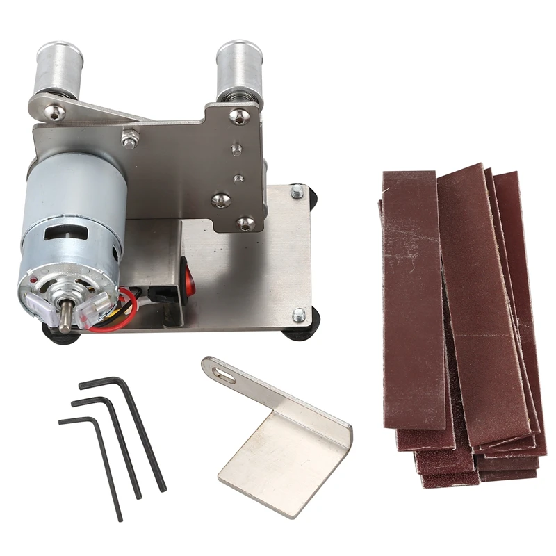 Горячая Распродажа маленький мини ленточный станок сделай сам полировальный