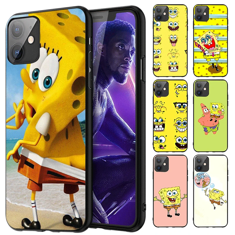 Мягкий чехол из ТПУ для iPhone 6 6s 7 8 Plus 11 Pro X XR XS Max 5 SE забавная губка пробка