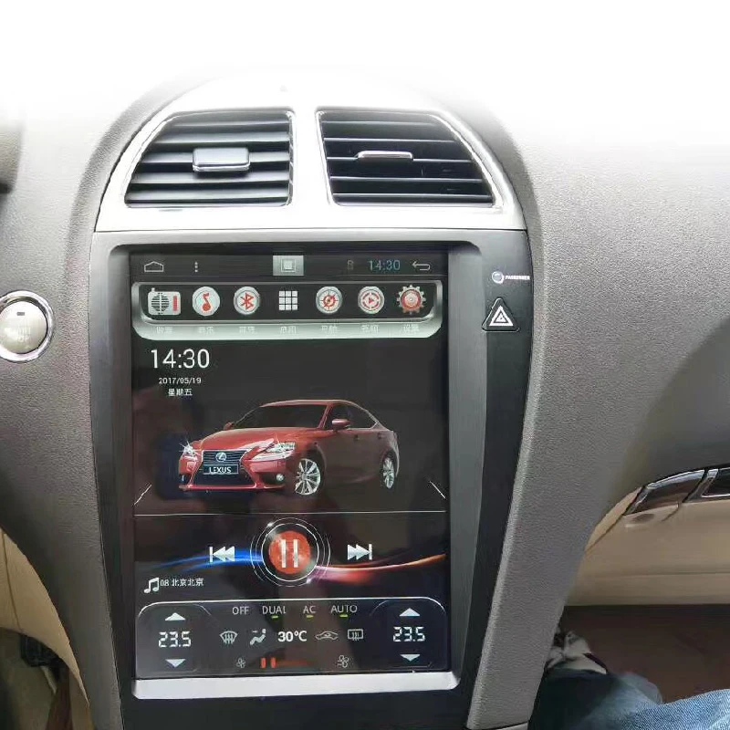 LiisLee Автомобильный мультимедийный DVD GPS Hi Fi аудио Радио стерео для Lexus ES ES240 ES350 2006 ~
