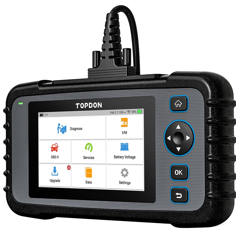Автомобильный сканер TOPDON Artidiag 600 OBD2 считыватель кодов OBD диагностический