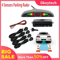 car parking sensor system parking sensors 4 car reversing radar detector for car auto parking radar car detector 4 sensors