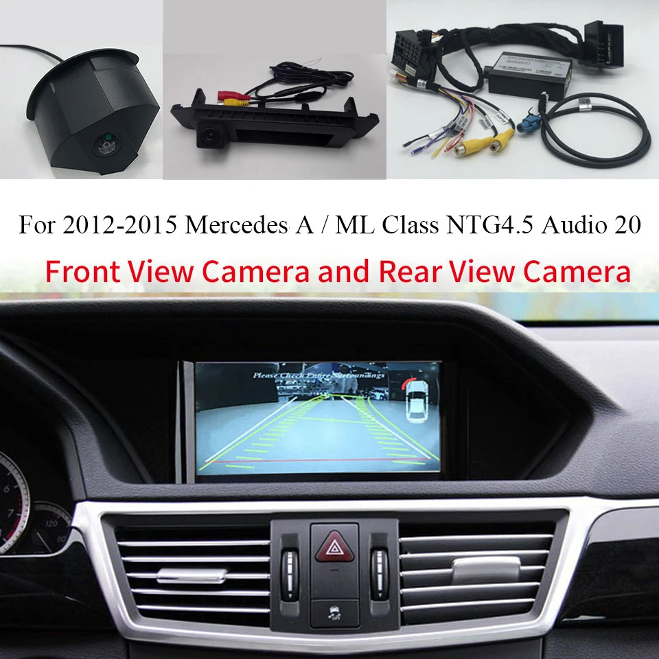 

Car Accessories Smart Front And Rear View Camera Interface Decoder For Mercedes ML166 Audio 20 NTG4.5 System 2012 2013 2014 2015