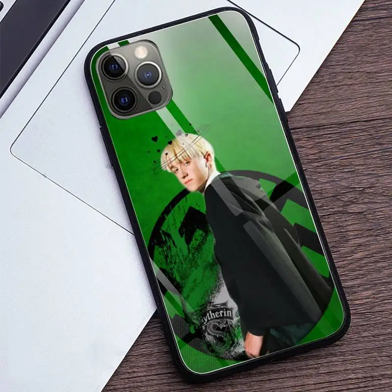 

Draco Malfoy Phone Case Tempered Glass For iPhone 12 Pro Max Mini 11 Pro XR XS MAX 8 X 7 6S 6 Plus SE 2020 case