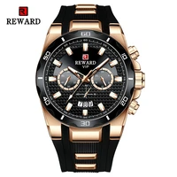 dropshipping reward men wrist watches top brand fashion business quartz watch sport waterproof chronograph watches for man