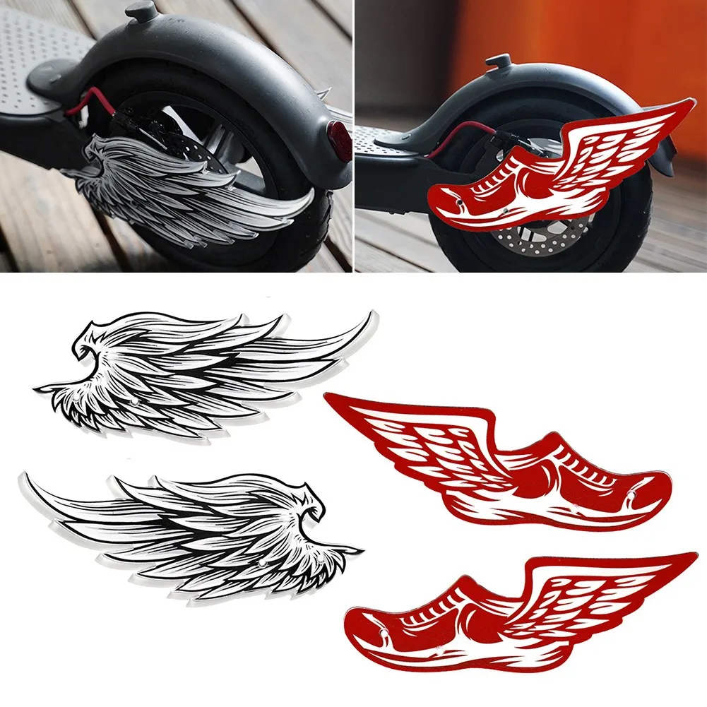 

Rear Wheel Flying Wing Trim With LED Lights For Xiao*Mi M365 Ninebot Scooter Durable And Practical High Quality
