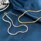 Браслет-цепочка из стерлингового серебра 925 пробы роскошный супер блестящий золотой браслет для женщин 100% Настоящее серебро Корея ювелирные изделия Новая мода