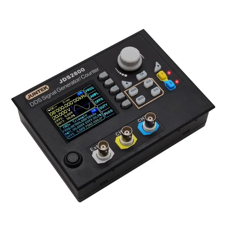 DDS Dual-Channel signal generator waveform Pulse Sweep Counter Frequency meter | Электроника