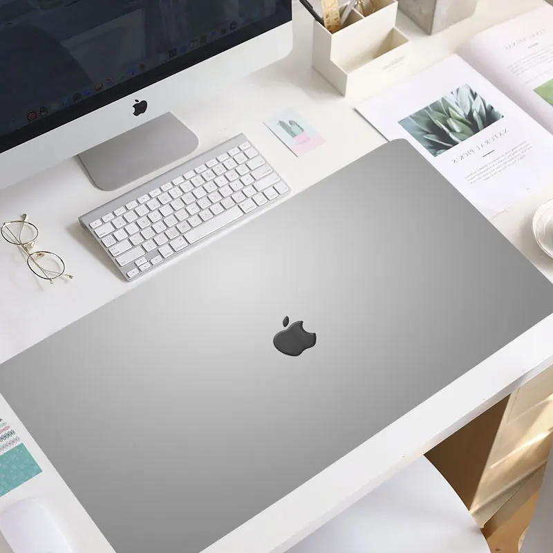 

MousePad Apple Carpet Anime Large Gaming Accessories Table Gamer PC Varmilo Keyboard Desk Mats Valorant Genshin Impact desk mat