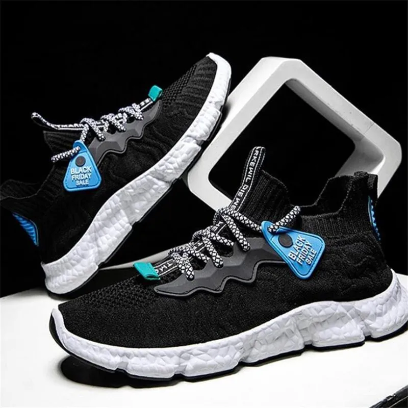 

2021 spring autumn new mens shoes fashion casual running platform sneakers men's mesh breathable bottom sports shoes men loafers