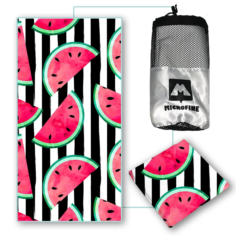 Microfine пляжное полотенце летнее быстросохнущее из микрофибры s для взрослых